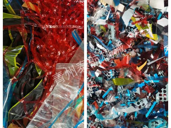 塑料薄膜切斷效果對比